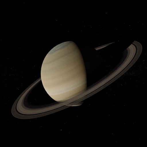 BlenderKit | Download the FREE Saturn model