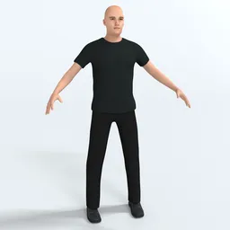 George Character Rigged