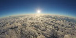Above Clouds Aerial Landscape