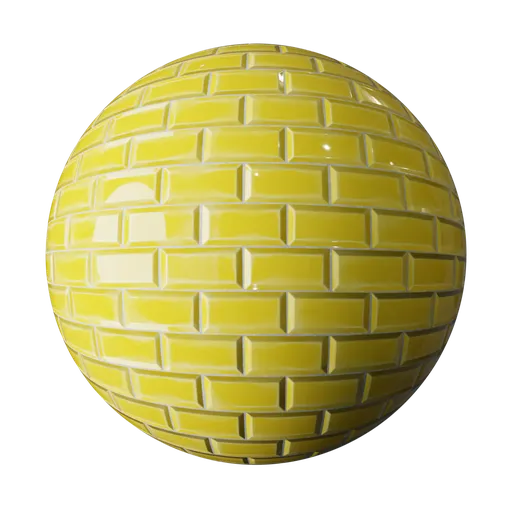 Yellow Beveled Tiles