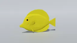 Yellow Tang Animated