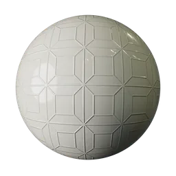 Geometeric diagonal panels