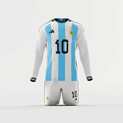 Argentina Soccer Jersey Kit