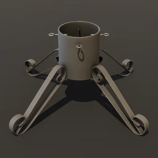 Tree Stand Curved Steel 4 Leg
