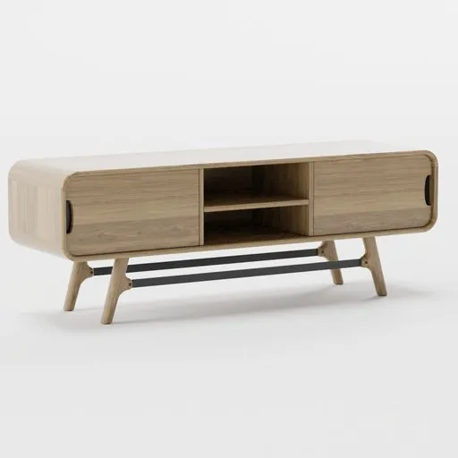 Oak TV cabinet