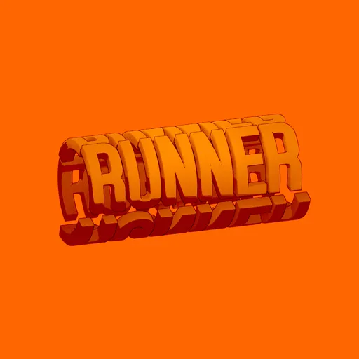 Stylized Anime Cel Shaded Typography
