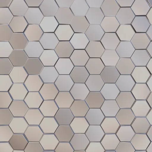 Hexagonal tilted plates