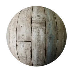 Weathered wood beams