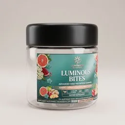 Gummy Supplement Jar