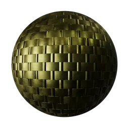 Gold Woven Metal