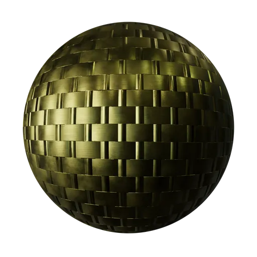 Gold Woven Metal