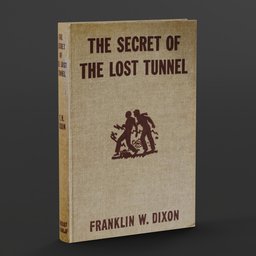 OLD BOOK: The Secret Of The Lost Tunnel