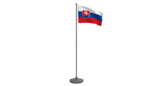 Animated Flag of Slovakia