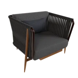 "Get cozy with our Rope Sofa 2 3D model, perfect for your next Blender 3D project. With detailed textures, dark muted colors, and a corduroy finish, this sofa adds a touch of sophistication to any scene. Inspired by the works of Alfons Walde and Carl-Henning Pedersen, this stylized portrait is pre-rendered for your convenience."
