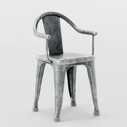 Metal Chair Factory Stool