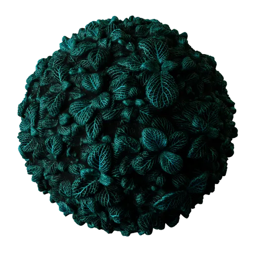 Plant Leaves Blue