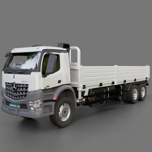 Mercedes Benz Arocs Flatbed Truck