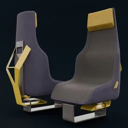 Concept styled car seat