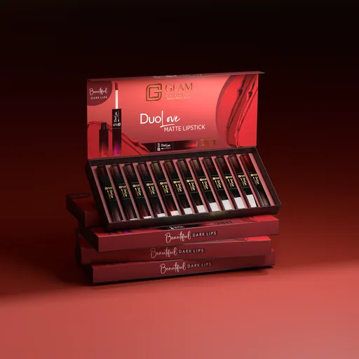 Two in lipstick packaging box