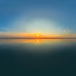 Sunset Pure Sky 16k