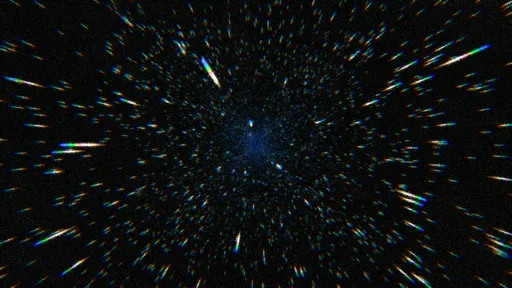 Stylized Hyperspace Warp Speed Prismatic