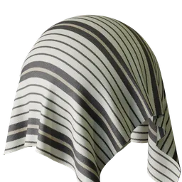 Stripe Black Flat