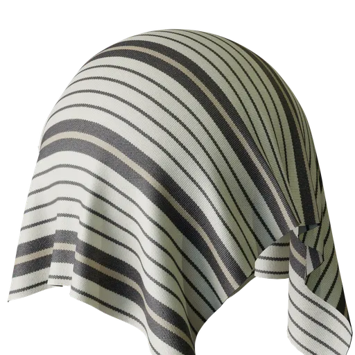 Stripe Black Flat