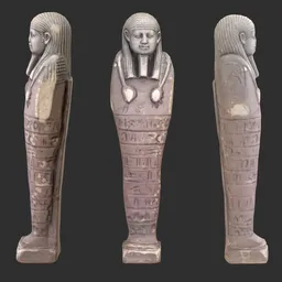 An Egyptian Ushabti statue
