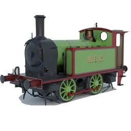 NER Y7 Steam Locomotive Green