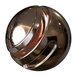 Polished Scratched Bronze