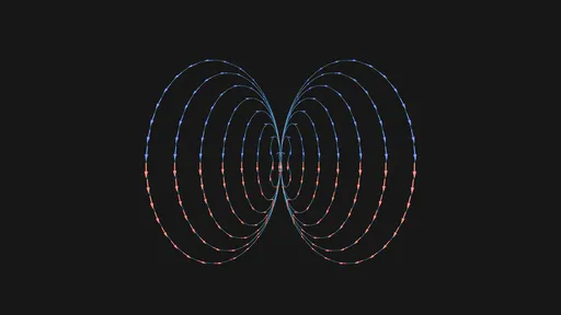 Magnetic field 2D in GN [Animated]