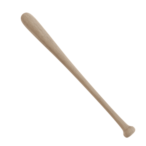 BlenderKit | Download the FREE Simple Baseball Bat model