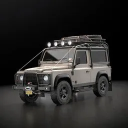 Land Rover Defender 90 - With Roof Rack