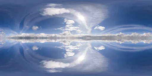Infinite Real Sky - Puffy Cloud Day