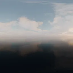 Golden Dusk Clouds HDRI