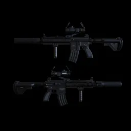 Hk416 Rifle Black
