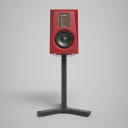 Hi-Fi Monitor Red Composite