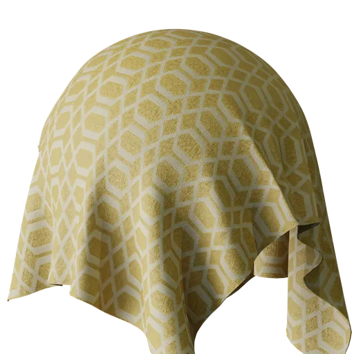 Geometric Gold Jacquard