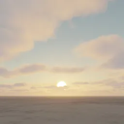Pink Sunset Sky