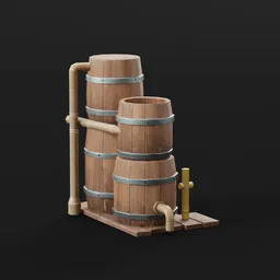 Stylised barrels