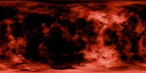 Nebula in Deep Dark Space