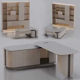 Office desk unit