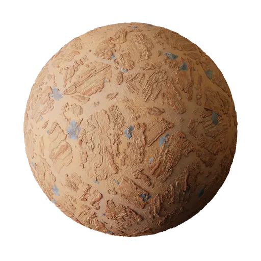 Mars Planet Red Sand Exposed Rocky Soil