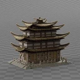 Classical Medieval Asian Building