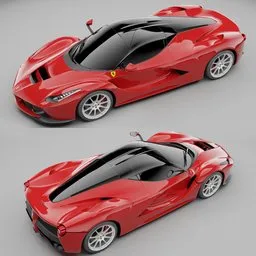 La Ferrari(Rigged)