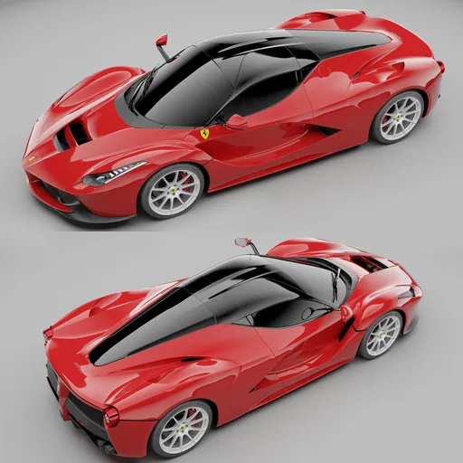 La Ferrari(Rigged)
