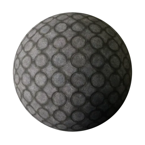 Circular Stone Pavement