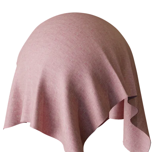 Plain Pink Sheer