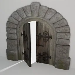 Medieval Double Door 4