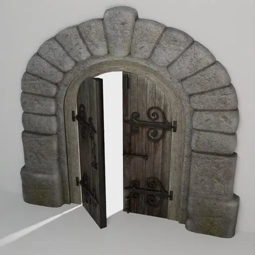 Medieval Double Door 4